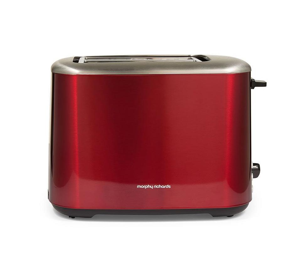 MORPHY RICHARDS Equip 222066 2-Slice Toaster - Metallic Red