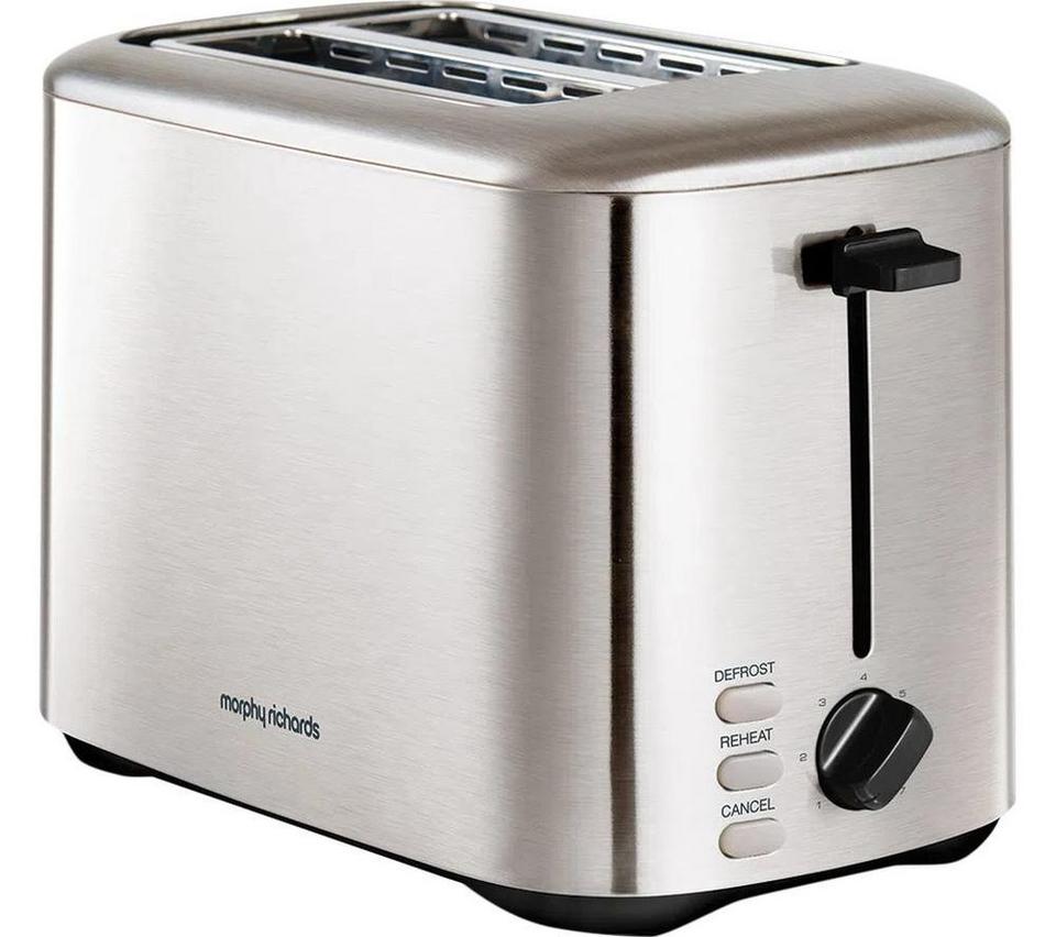 MORPHY RICHARDS Equip 222067 2-Slice Toaster - Silver