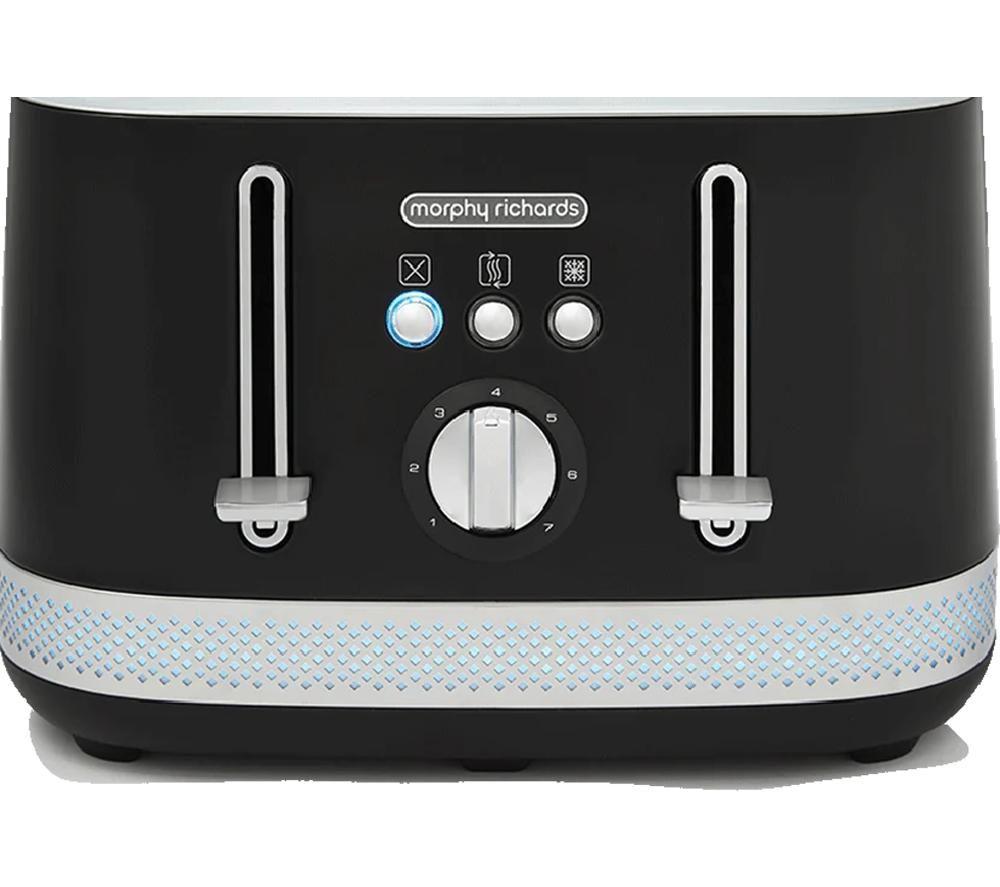 Morphy Richards Black Illumination 4-Slice Toaster In - Image 6