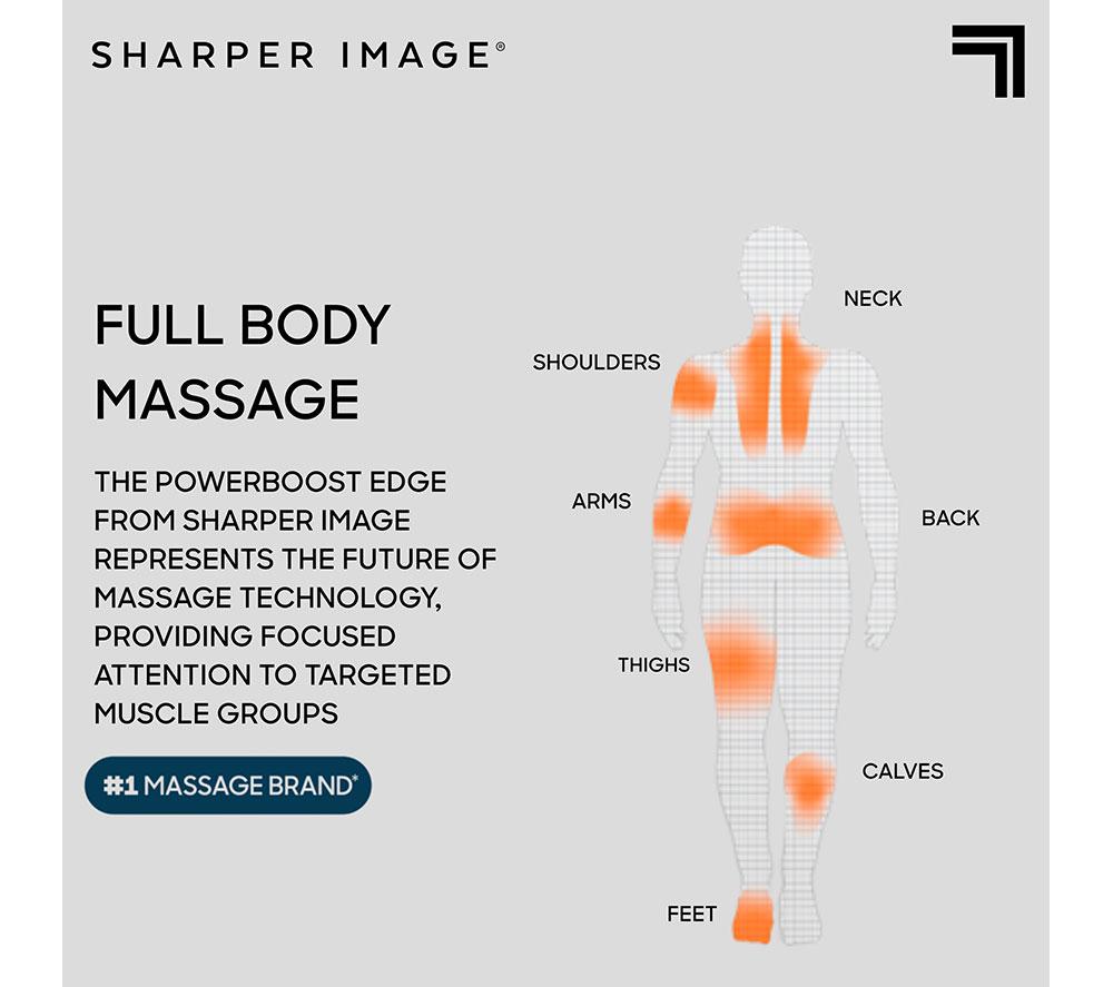 SHARPER IMAGE Power Percussion Move Edge Portable Lite Massage Gun - Green image number 7 of 7