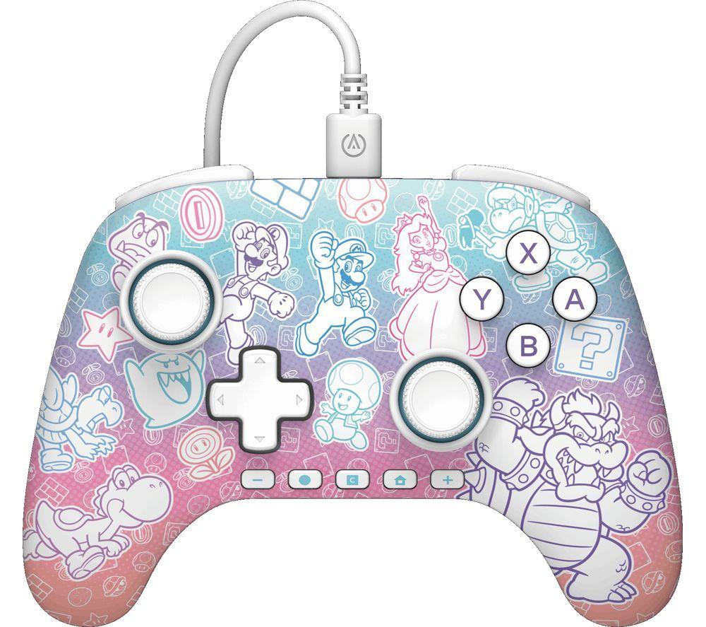 POWERA Advantage Wired Controller for Nintendo Switch 2.0 - Mushroom Kingdom