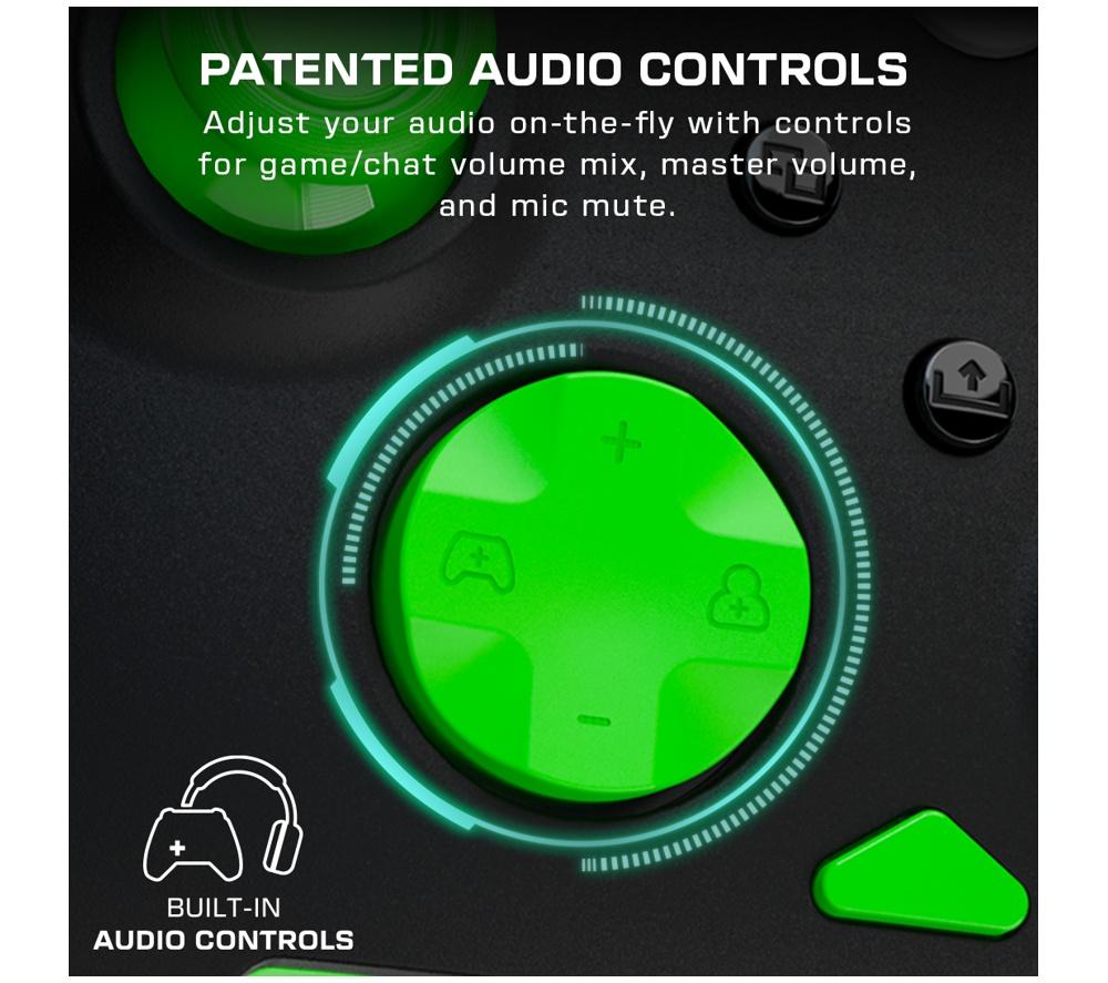 TURTLE BEACH Rematch Core Controller for Xbox & PC - Black & Green image number 3 of 12