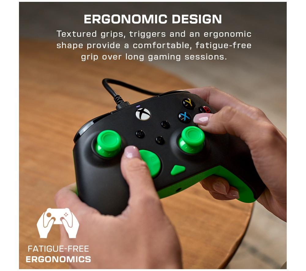 TURTLE BEACH Rematch Core Controller for Xbox & PC - Black & Green image number 6 of 12