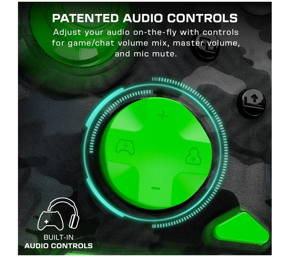 TURTLE BEACH Rematch Core Controller for Xbox & PC - Ghost Black Camo & Green image number 3 of 12
