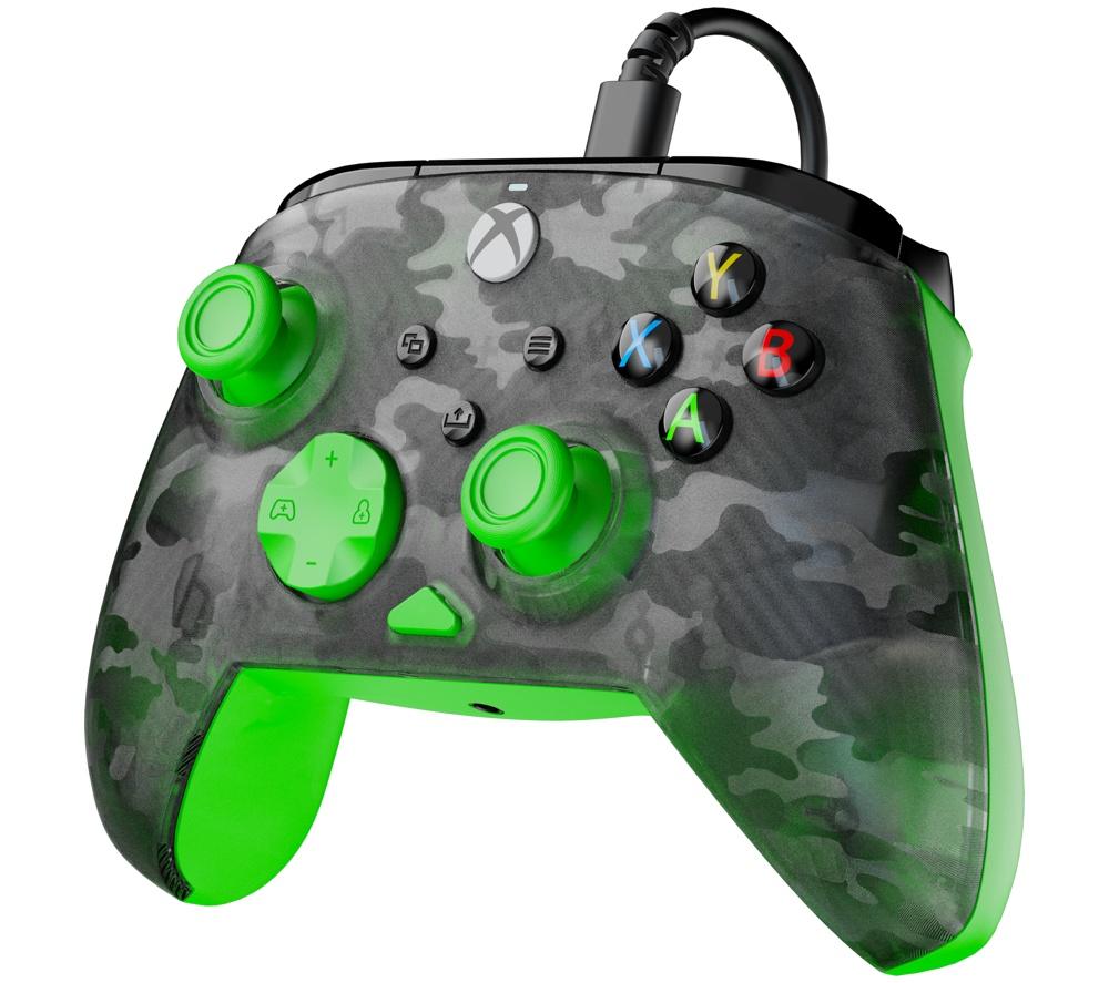 TURTLE BEACH Rematch Core Controller for Xbox & PC - Ghost Black Camo & Green image number 10 of 12