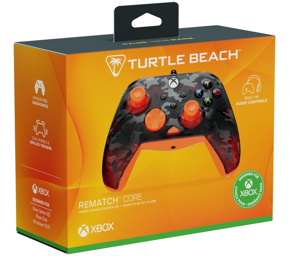 TURTLE BEACH Rematch Core Controller for Xbox & PC - Camo Orange image number 2 of 12