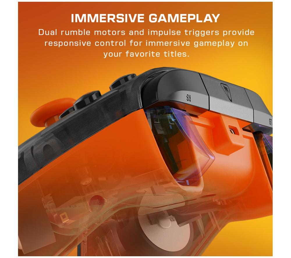 TURTLE BEACH Rematch Core Controller for Xbox & PC - Camo Orange image number 4 of 12