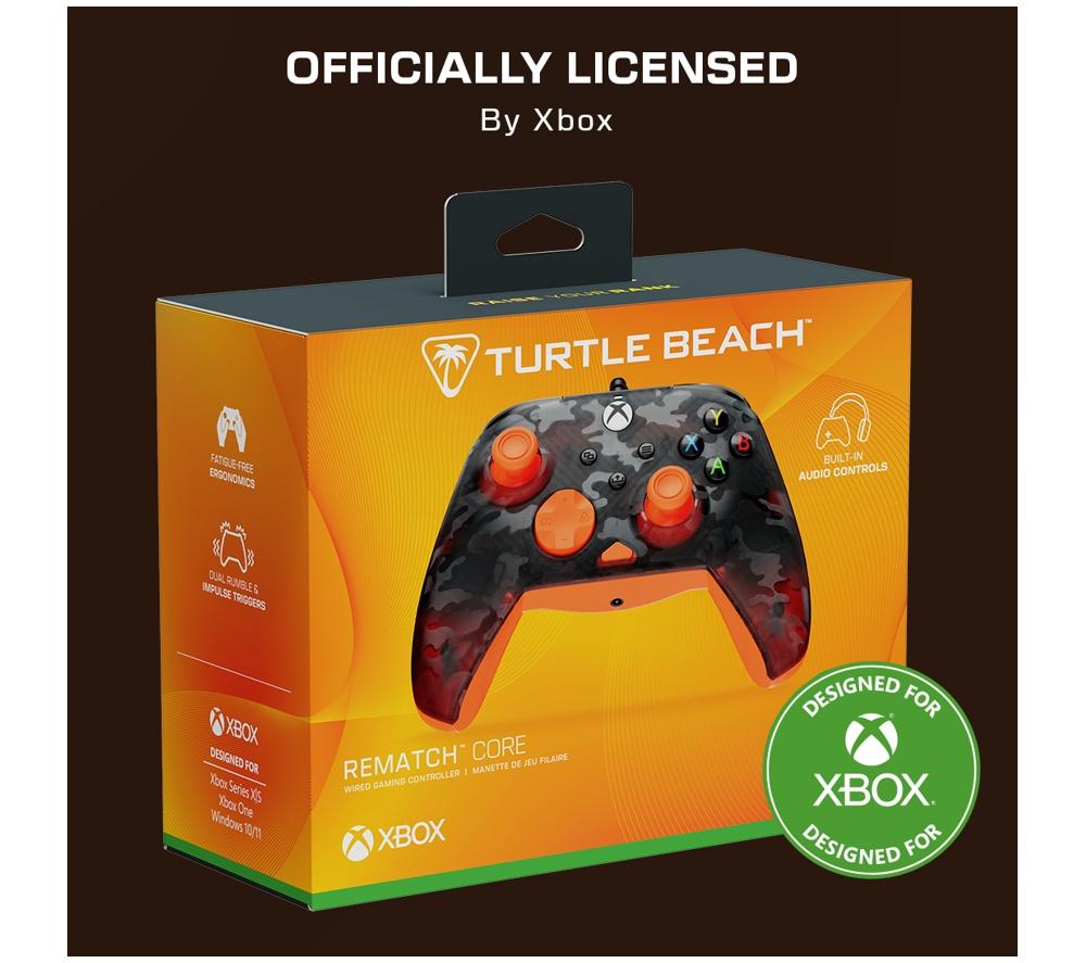 TURTLE BEACH Rematch Core Controller for Xbox & PC - Camo Orange image number 7 of 12