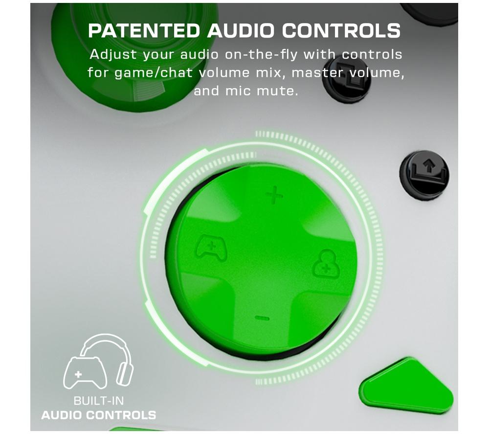 TURTLE BEACH Rematch Core Controller for Xbox & PC - White & Green image number 3 of 12