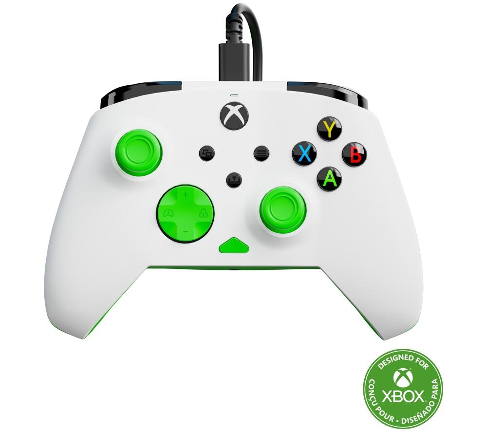 TURTLE BEACH Rematch Core Controller for Xbox & PC - White & Green image number 8 of 12
