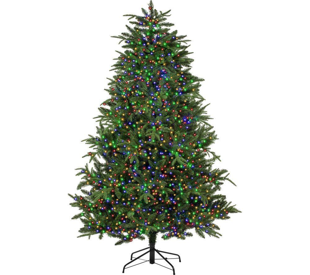 PREMIER TreeBrights 750 Multi-colour LED String Lights with Timer - 18.7 m