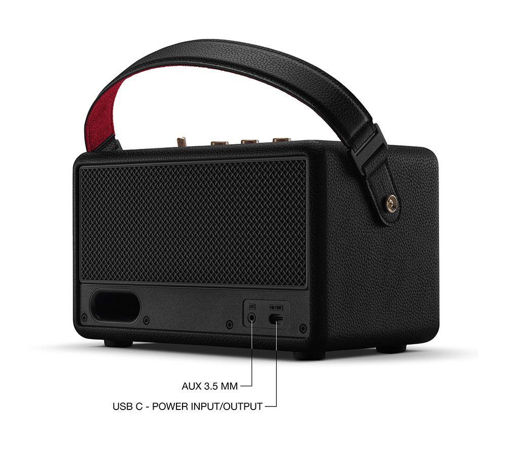 MARSHALL Kilburn III Portable Bluetooth Speaker - Black & Brass image number 5 of 6