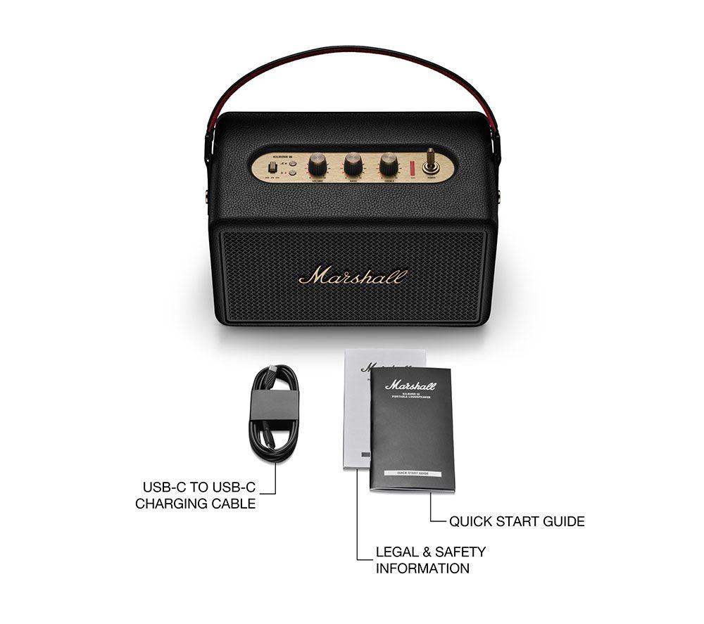Buy MARSHALL Kilburn III Portable Bluetooth Speaker - Black