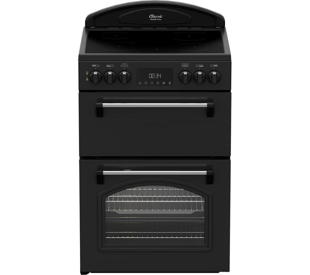 LEISURE CLB60ECK 60 cm Electric Ceramic Cooker – Black, Black