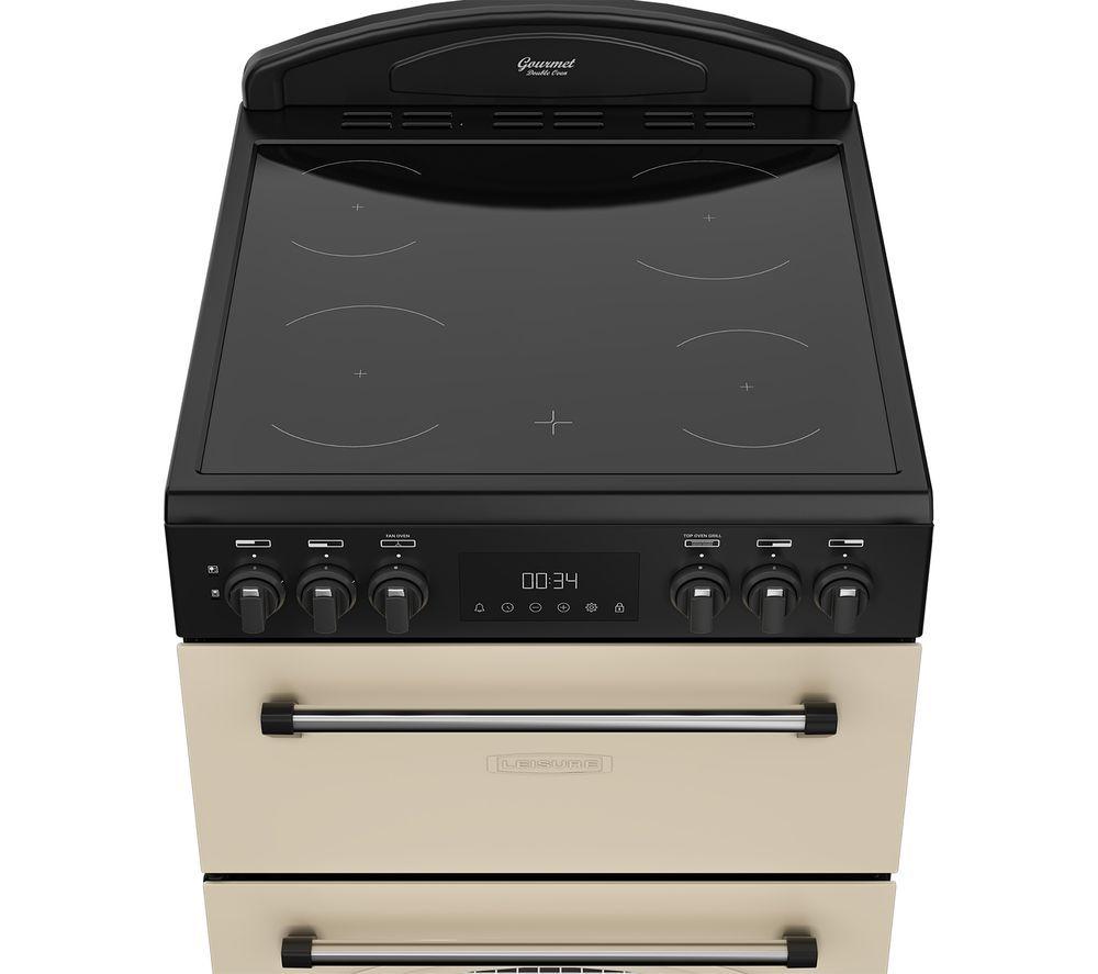 LEISURE (FLA) CLB60ECC Classic 60 cm Electric Ceramic Cooker - Cream image number 4 of 6