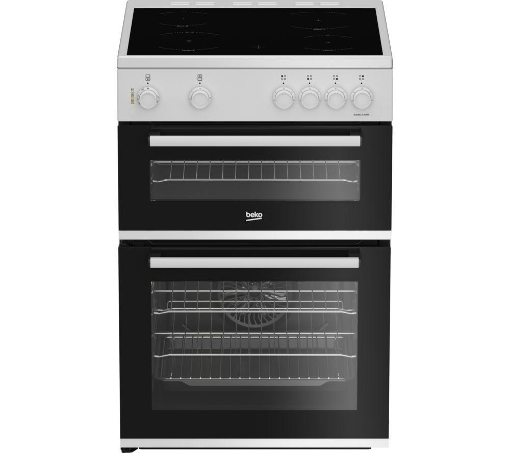BEKO FTC6701W 60 cm Electric Ceramic Cooker – White, White