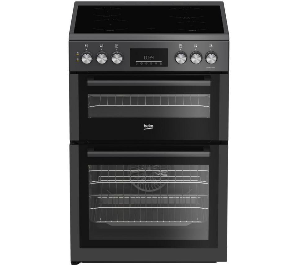 BEKO Pro AeroPerfect FDC6731A 60 cm Electric Ceramic Cooker - Anthracite