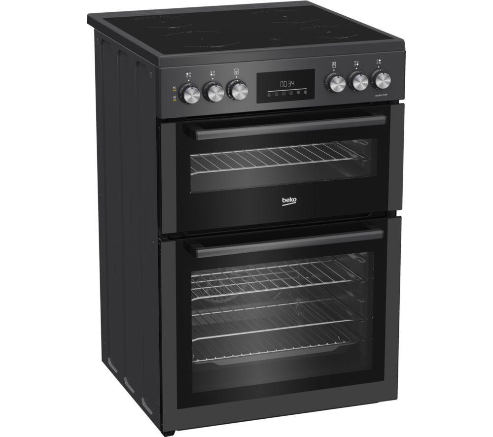 BEKO Pro AeroPerfect FDC6731A 60 cm Electric Ceramic Cooker - Anthracite image number 2 of 5