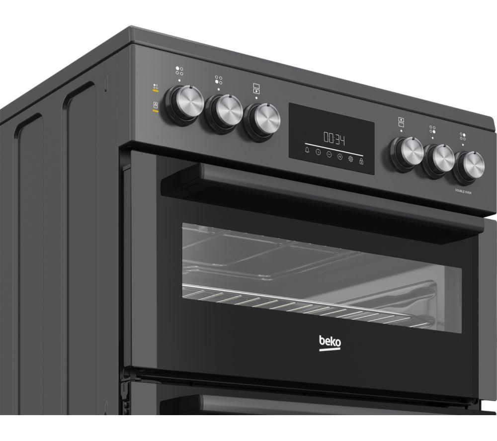 BEKO Pro AeroPerfect FDC6731A 60 cm Electric Ceramic Cooker - Anthracite image number 5 of 5
