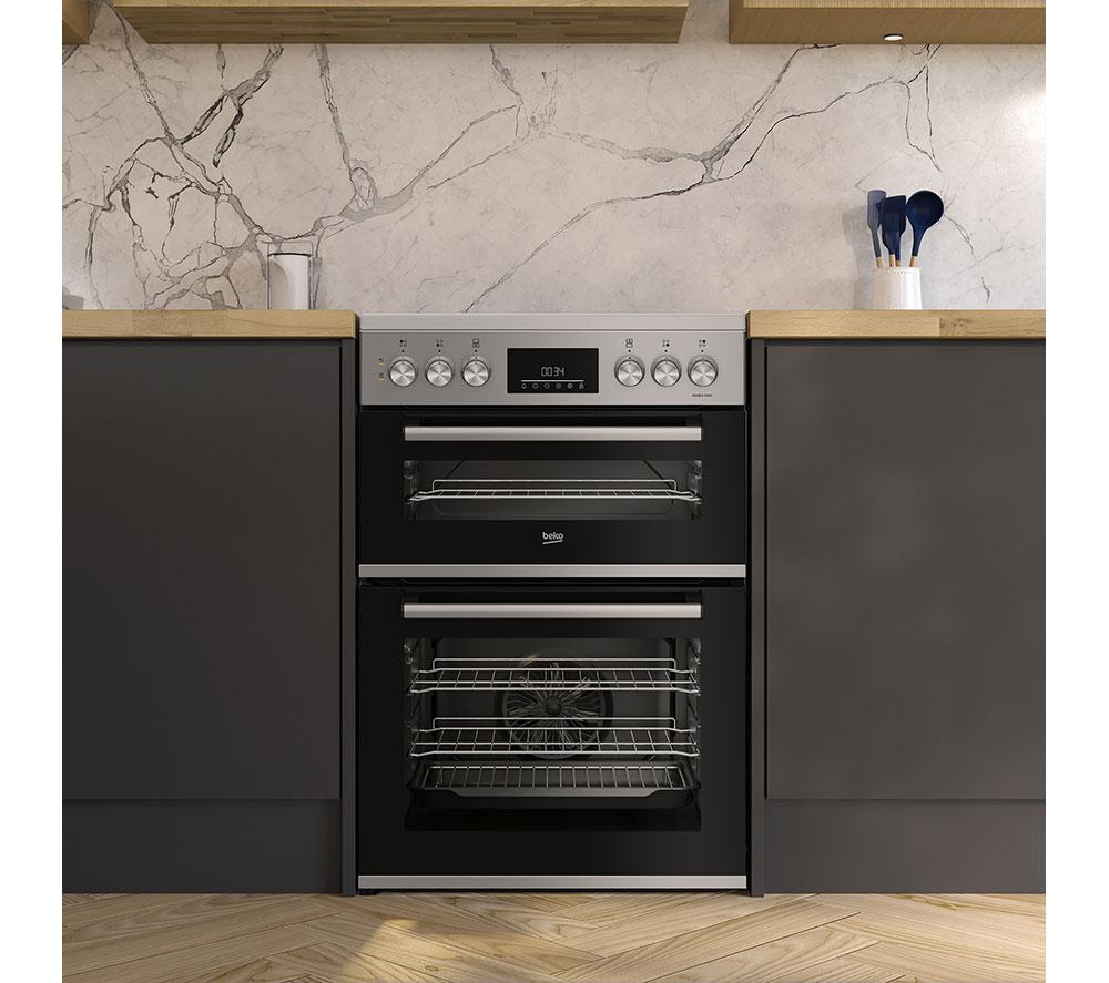 BEKO Pro AeroPerfect FDC6731S 60 cm Electric Ceramic Cooker - Silver image number 3 of 5