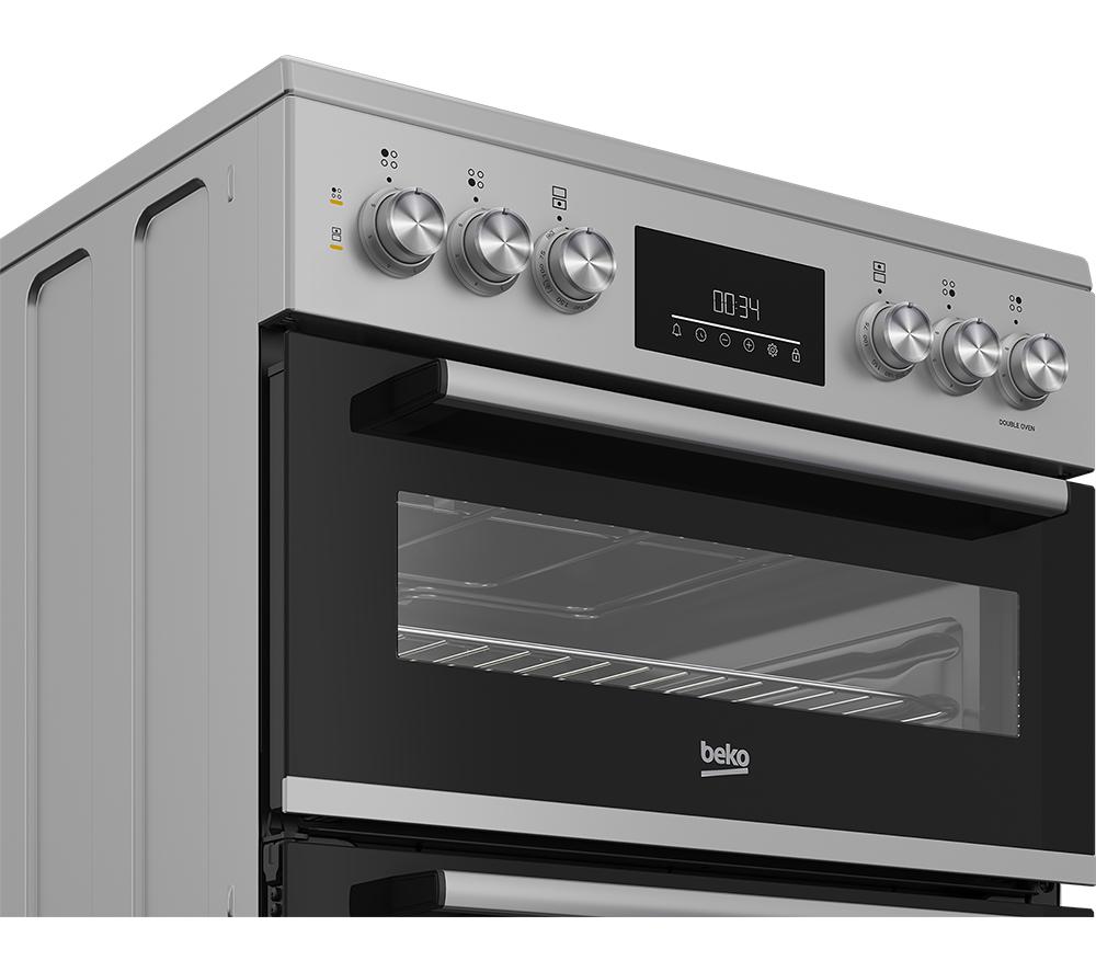 BEKO Pro AeroPerfect FDC6731S 60 cm Electric Ceramic Cooker - Silver image number 7 of 14