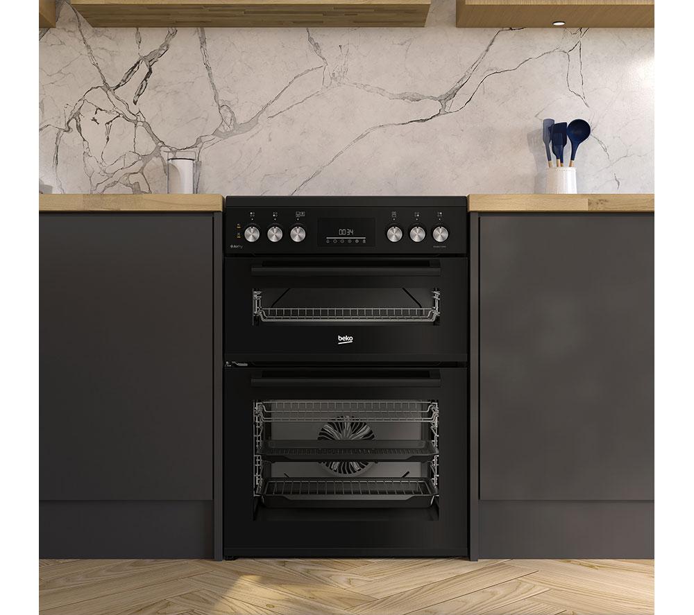 BEKO Pro AeroPerfect AirFry FDCA6732CK 60 cm Electric Ceramic Cooker - Black image number 7 of 9