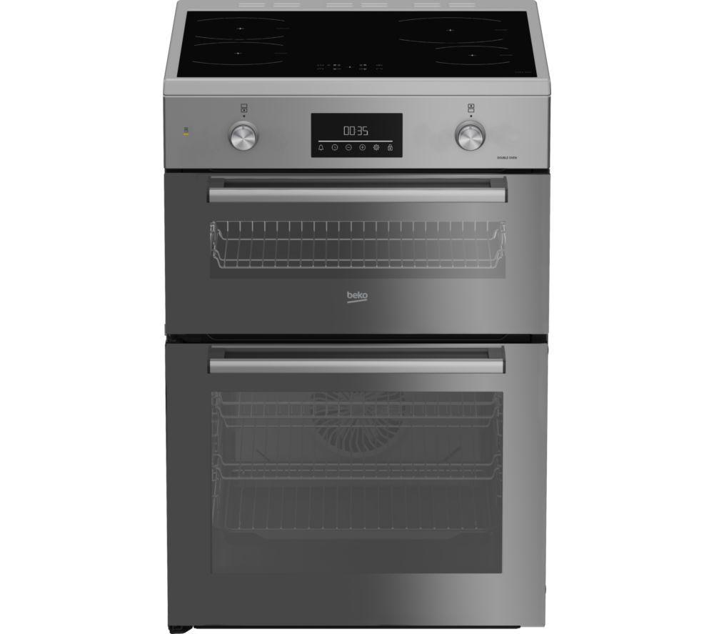 BEKO AeroPerfect FDI6731CM 60 cm Electric Induction Cooker – Silver, Silver/Grey