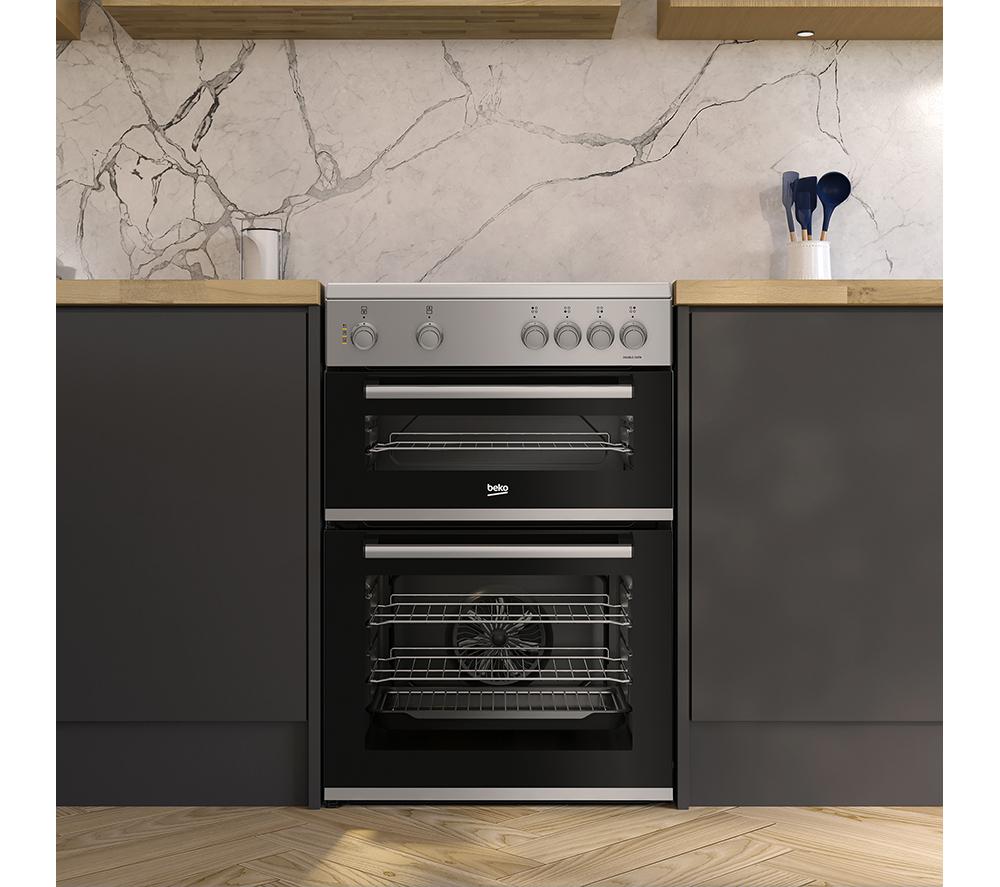 BEKO Pro AeroPerfect FDC6701S 60 cm Electric Ceramic Cooker - Silver image number 4 of 7