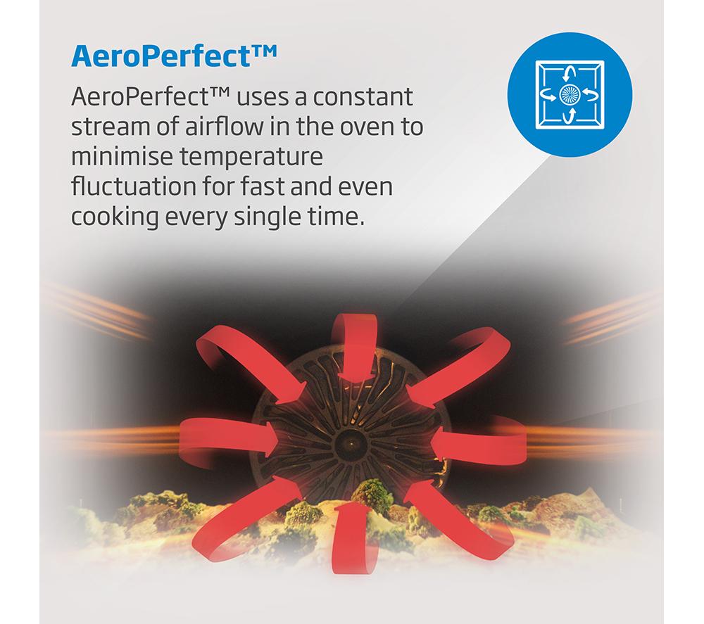 BEKO Pro AeroPerfect FDC6701S 60 cm Electric Ceramic Cooker - Silver image number 5 of 7
