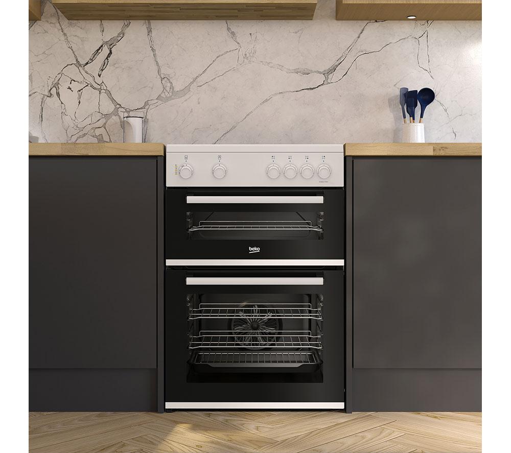 BEKO Pro AeroPerfect FDC6701W 60 cm Electric Ceramic Cooker - White image number 4 of 7