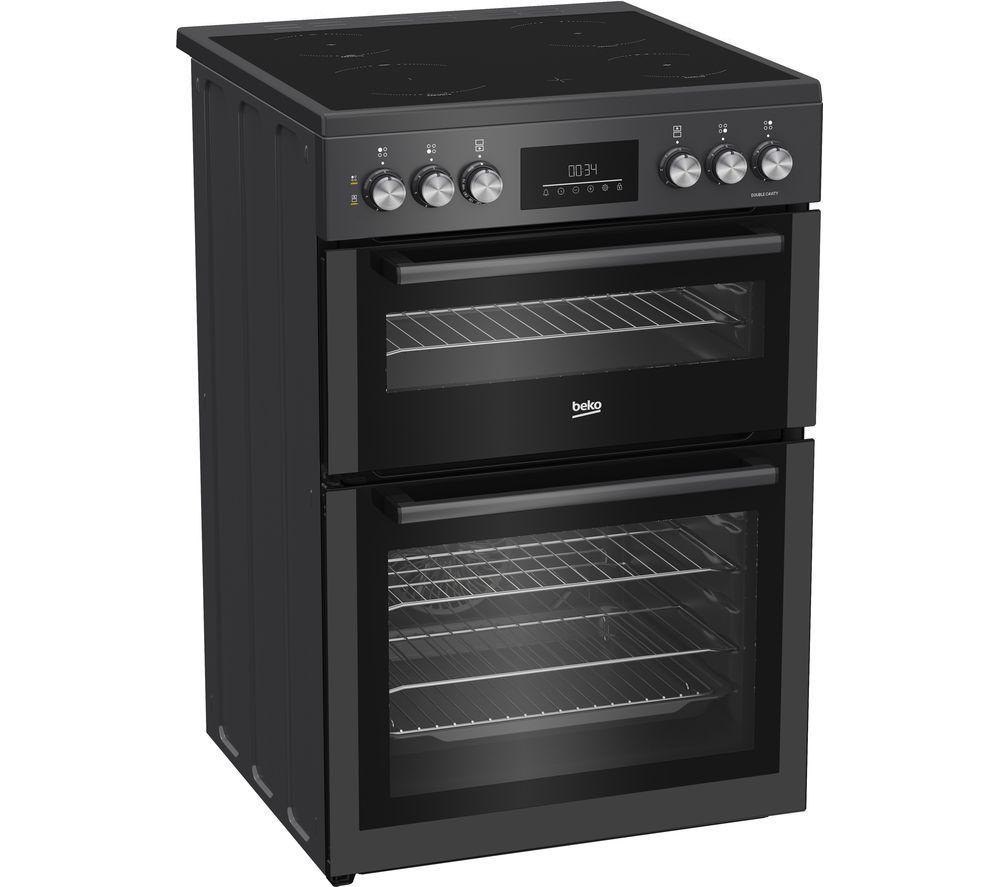 BEKO FTC6731A 60 cm Electric Ceramic Cooker - Anthracite image number 2 of 6