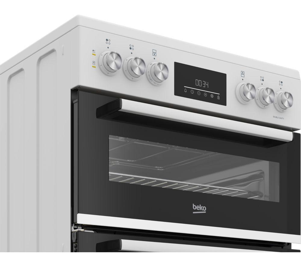 BEKO AeroPerfect FTC6731W 60 cm Electric Ceramic Cooker - White image number 2 of 9