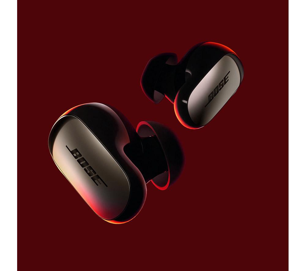 BOSE QuietComfort Ultra (2nd Gen) Wireless Bluetooth Noise-Cancelling Earbuds - Black image number 6 of 13