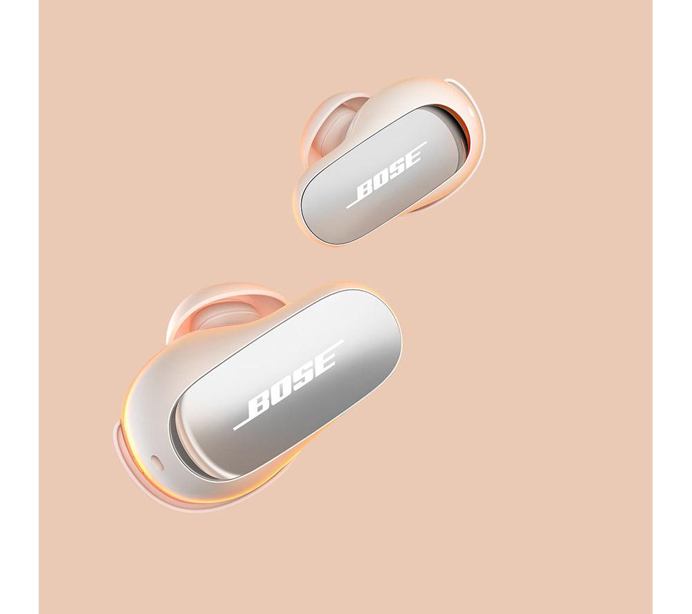 BOSE QuietComfort Ultra (2nd Gen) Wireless Bluetooth Noise-Cancelling Earbuds - White Smoke image number 5 of 11