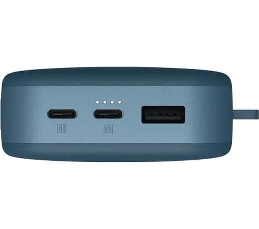 FRESH N REBEL 24000 mAh Portable Power Bank - Dive Blue image number 3 of 4