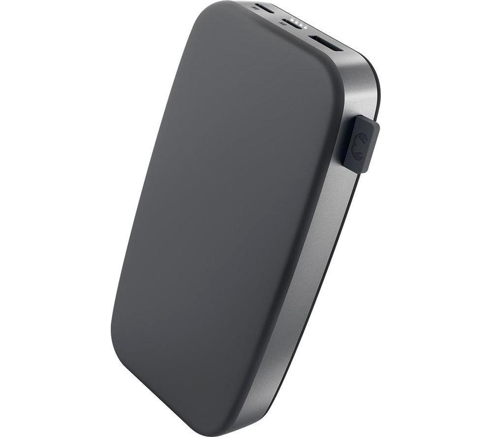 Fresh N Rebel 24000 Mah Portable Power Bank - Storm Grey, Silver/Grey