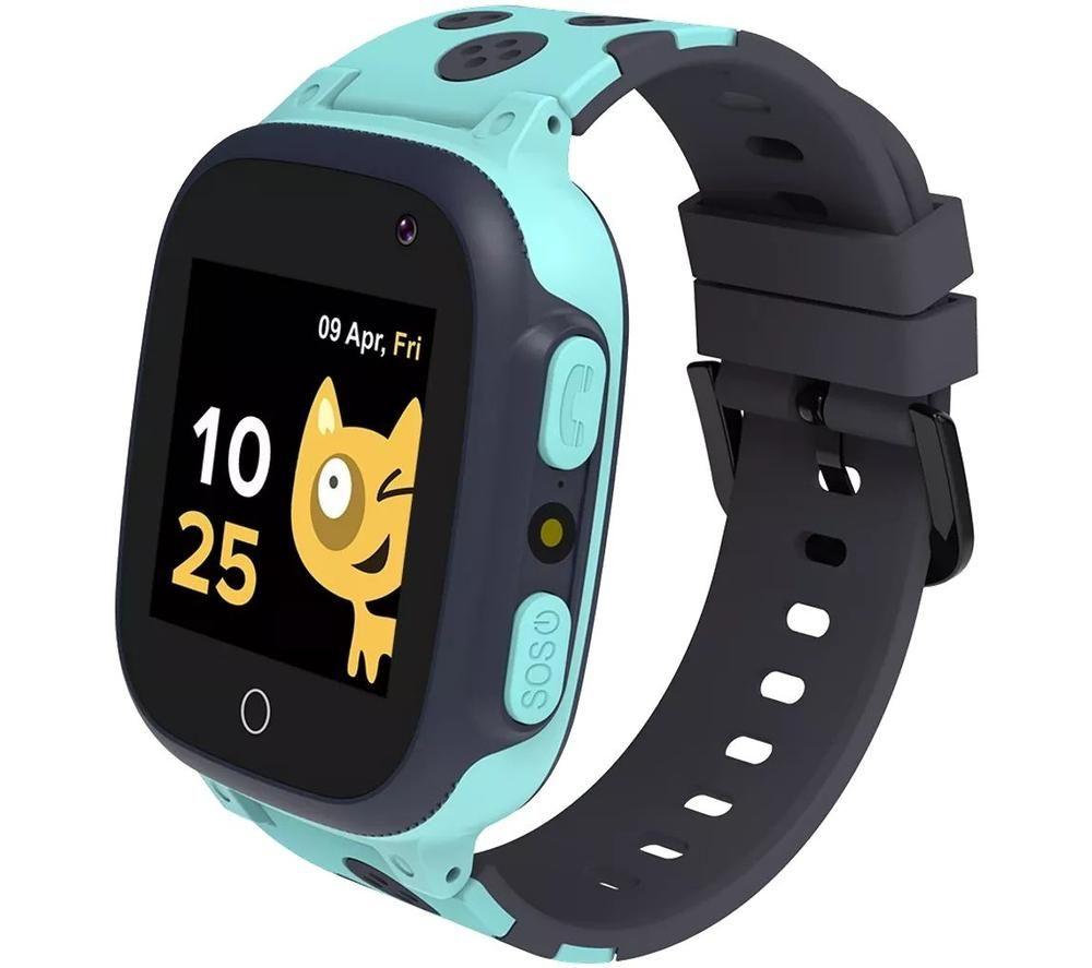 CANYON Kids Sandy KW-34 Smart Watch - Blue, Silicone Strap image number 2 of 8