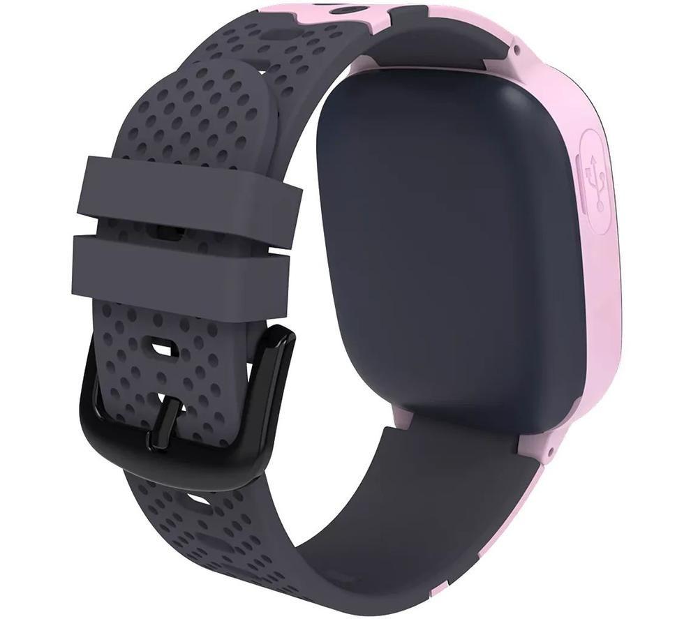 CANYON Kids Sandy KW-34 Smart Watch - Powder Pink, Silicone Strap image number 5 of 8