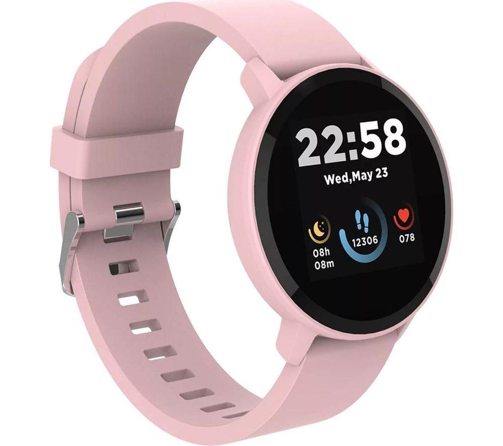 CANYON Lollypop SW-63 Smart Watch - Candy Pink, Silicone Strap, 42 mm image number 3 of 7