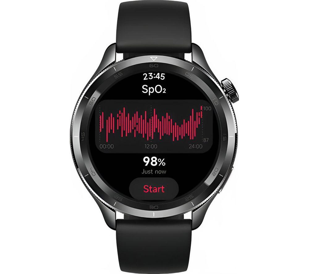 XIAOMI Watch S4 - Black, Fluororubber Strap image number 3 of 4