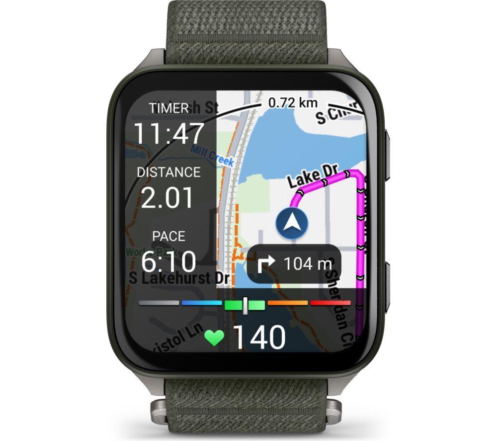 GARMIN Venu X1 - Titanium & Moss image number 2 of 14