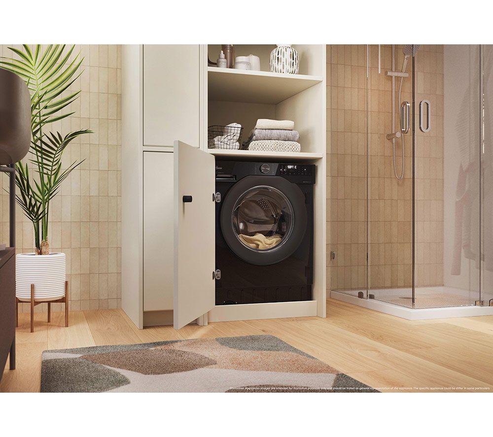 HOOVER H-Wash & Dry 400 BH4S696M6DR9B-80 Integrated WiFi-enabled 9 kg Washer Dryer image number 6 of 29