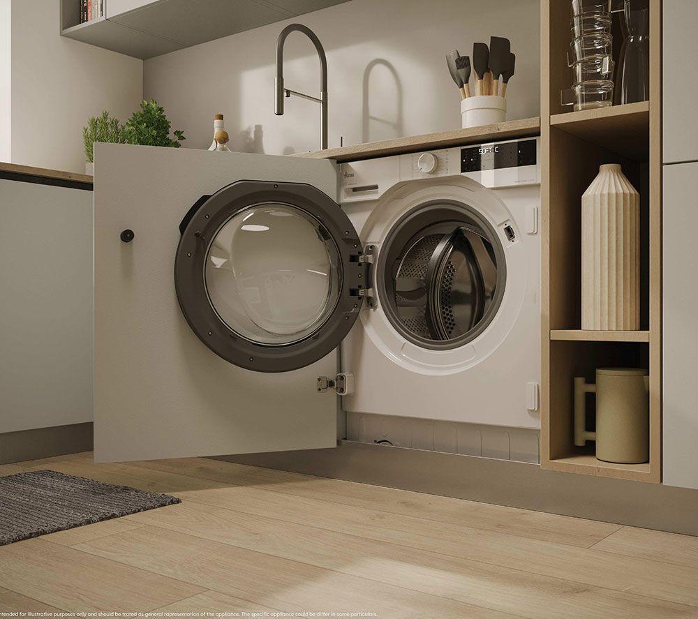 HOOVER H-Wash & Dry 400 BH4S696M6DB9-80 Integrated WiFi-enabled 9 kg Washer Dryer image number 7 of 27