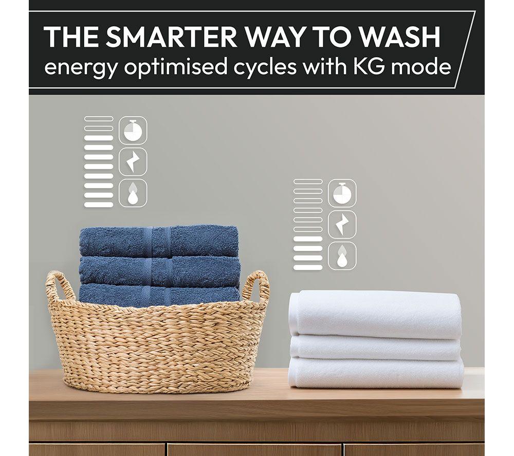 HOOVER H-Wash & Dry 400 BH4S696M6DB9-80 Integrated WiFi-enabled 9 kg Washer Dryer image number 9 of 27