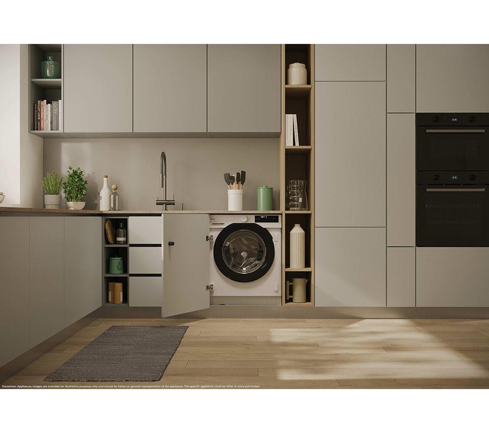 HOOVER H-Wash & Dry 400 BH4S696M6DB9-80 Integrated WiFi-enabled 9 kg Washer Dryer image number 17 of 27