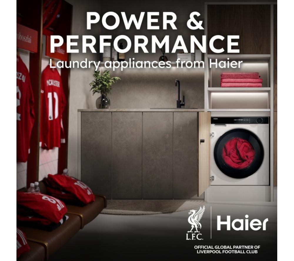 HOOVER H-Wash & Dry 400 BH4S696M6DB9-80 Integrated WiFi-enabled 9 kg Washer Dryer image number 27 of 27