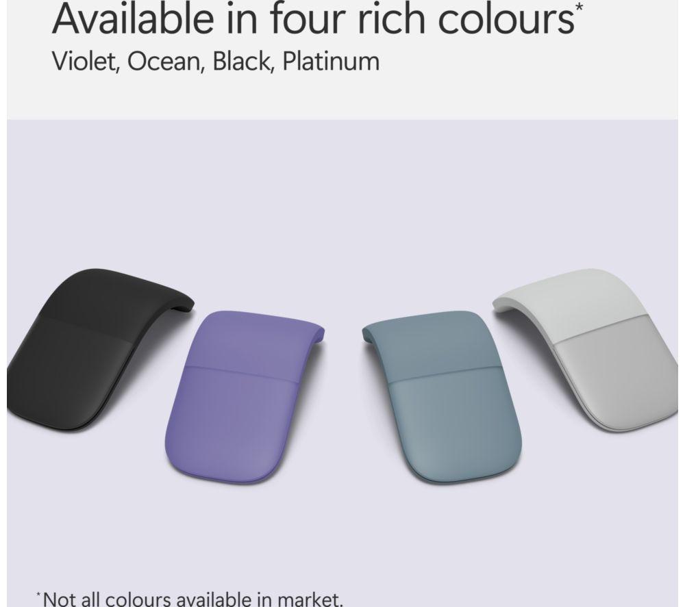 MICROSOFT Surface Arc Wireless BlueTrack Mouse - Purple image number 4 of 7