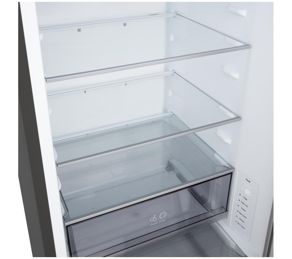 LG Fit & Max GBBSJ10DEP Smart 60/40 Fridge Freezer - Matte Black image number 11 of 17