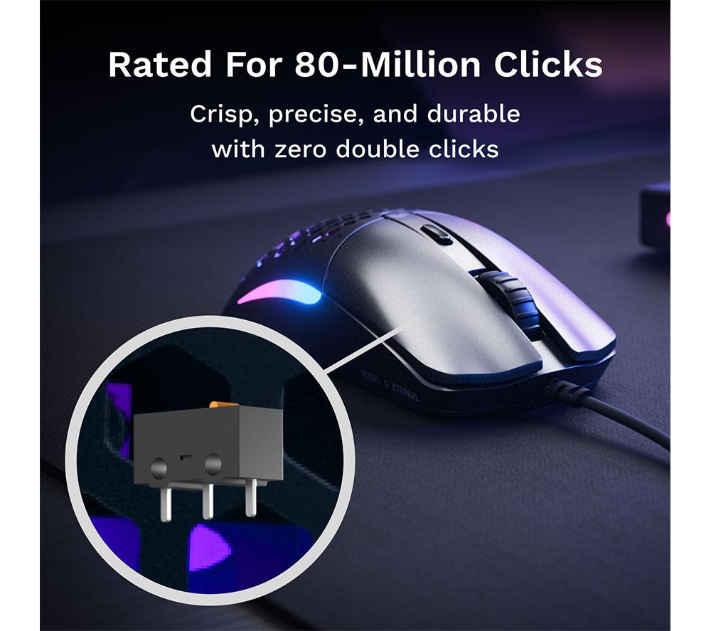 GLORIOUS Model O Eternal RGB Optical Gaming Mouse - Black image number 5 of 6