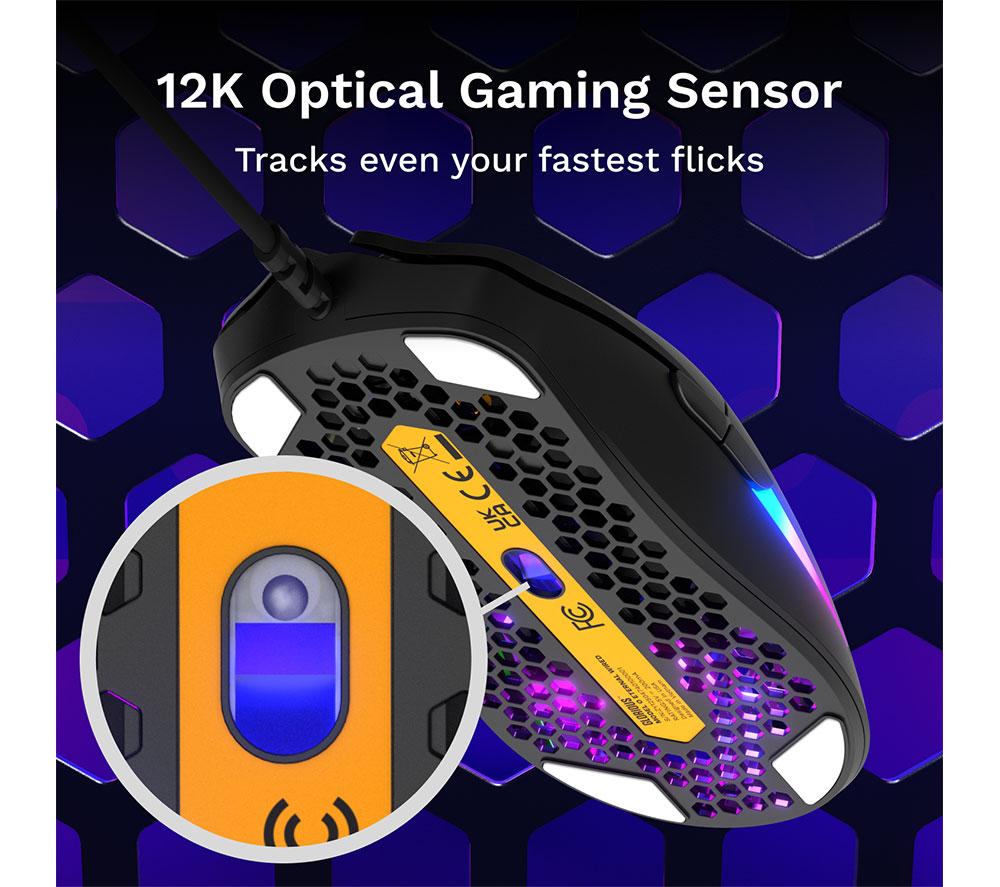 GLORIOUS Model O Eternal RGB Optical Gaming Mouse - Black image number 6 of 6